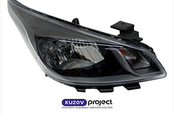 Фара правая с электрокорректором Kia Rio 2017-2020 (Тайвань / DEPO)