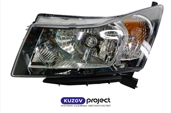Фара левая механический корректор Chevrolet Cruze 2008-2012 (Китай)