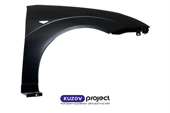 Крыло переднее правое с отверстием под повторитель Ford Focus I  1998-2004 (Тайвань)