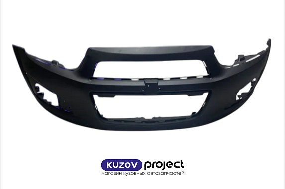 Бампер передний без отверстия под крюк Chevrolet Aveo (T300) 2011-2015 (Тайвань)